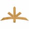 Ekena Millwork Alberta Rough Sawn Timber Gable Bracket, Western Red Cedar, 48"W x 24"H x 2"D x 4"F, 12/12 Pitch GBW048X24X0204ALB00RWR - alternate 1